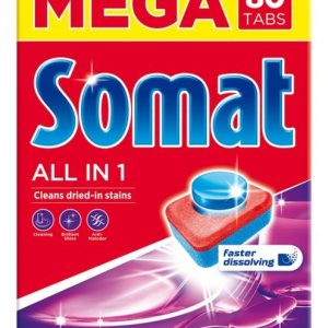 Somat All in 1 Tabletki do Zmywarki Mega 80szt Easy Resize.com 1