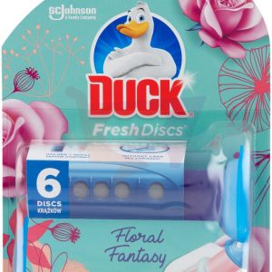 duck fresh discs zelowy krazek do wc floral fantasy zapas 6 szt.